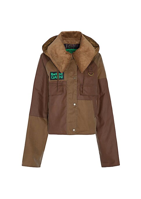 Patchwork Waxed Jacket