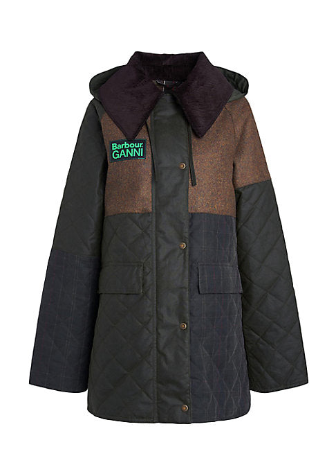 Quilted Corduroy Short Coat