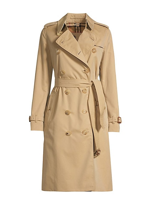 Timeless Tailored Trench Coat