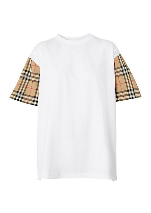 Checkered Sleeve Tee