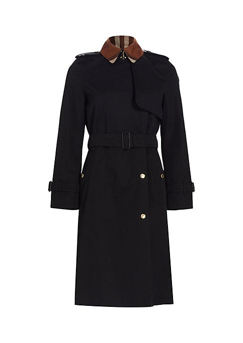 Classic Check Trench Coat