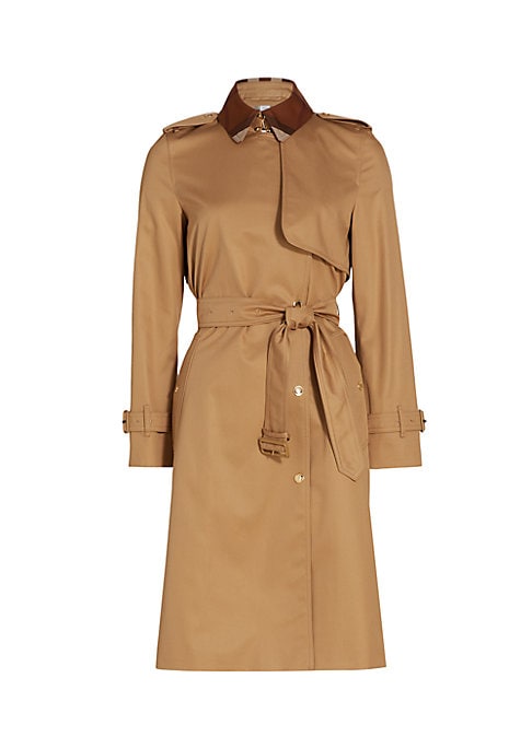 Classic Check Trench Coat