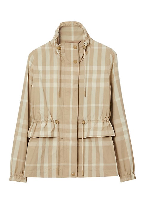 Exaggerated Check Jacket