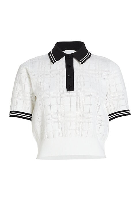 Breathable Knit Polo Shirt