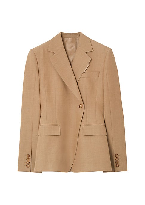Elegant Wool Blend Jacket
