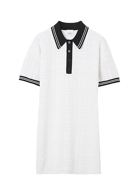 Chic Check Polo Dress