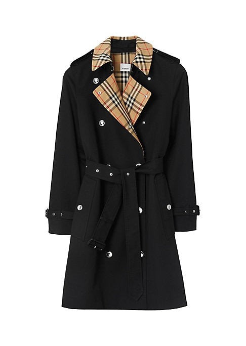 Chic Cotton Trench Coat