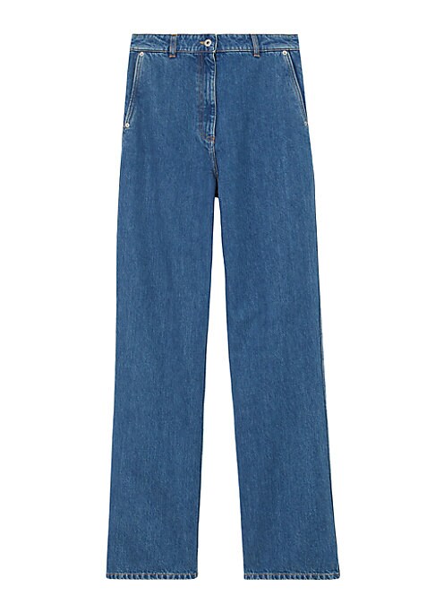 Classic High-Waist Denim