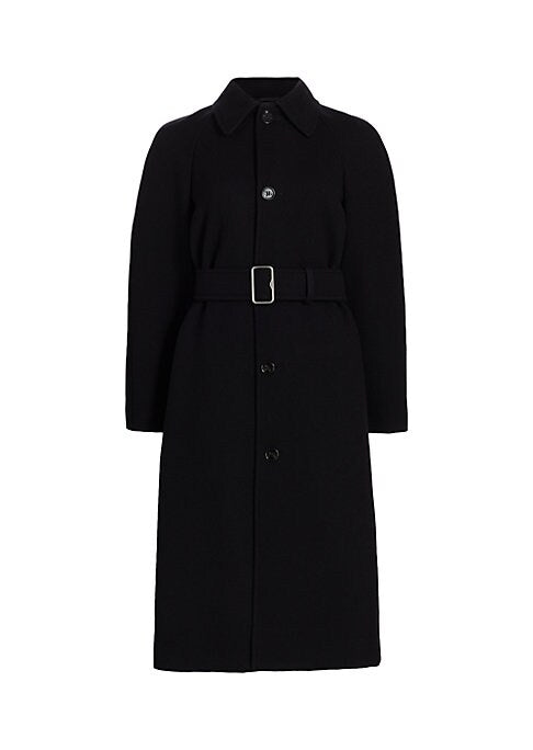 Classic Wool Belted Coat