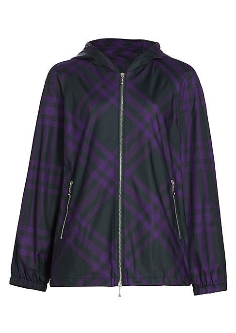 Chic Check Windbreaker