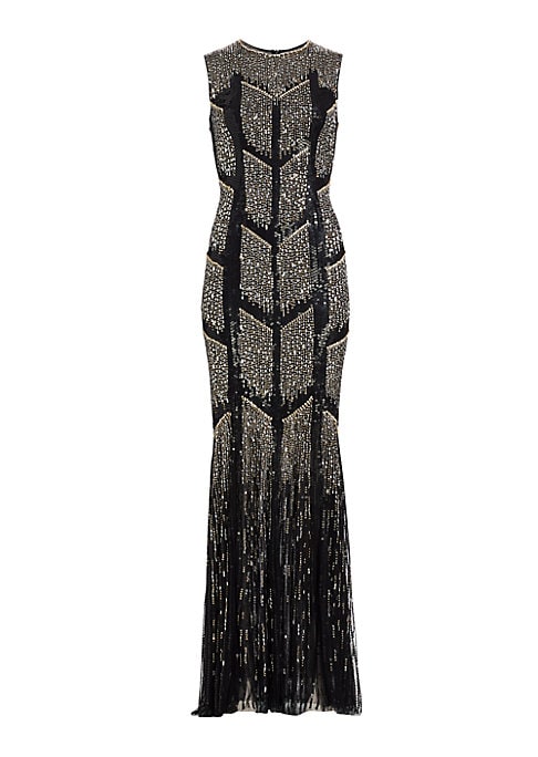 Glimmering Bodycon Evening Dress