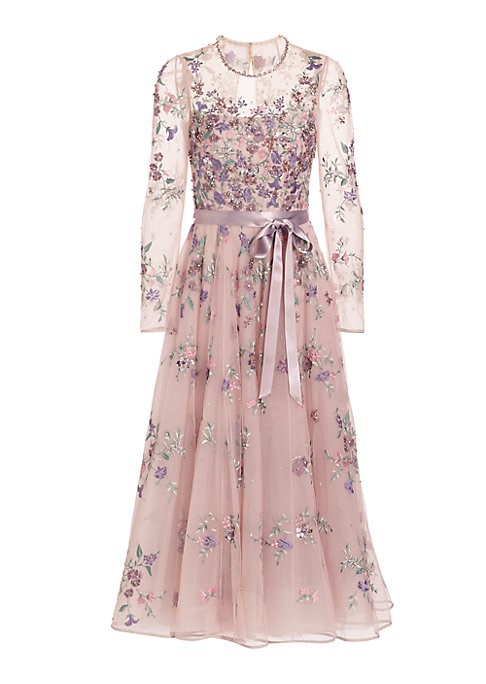 Floral Tulle Elegance Dress