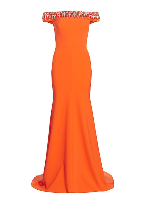 Beaded Elegance Gown