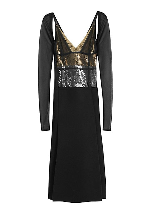 Dazzling Colorblock Dress