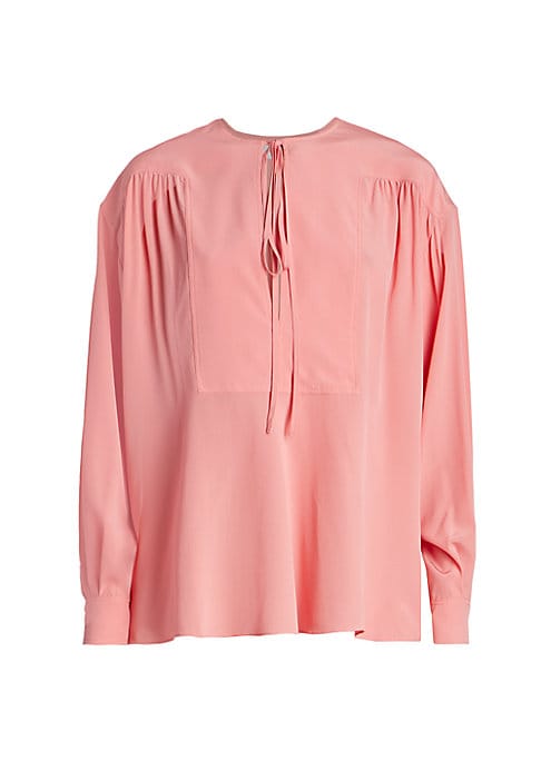 Chic Silk Overlay Top
