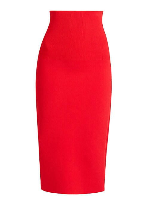 Sleek Stretch Pencil Skirt