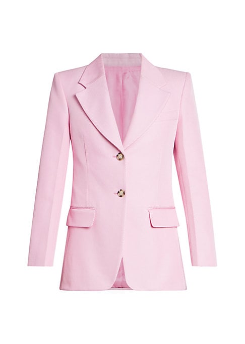 Slim Fit Cotton Blazer