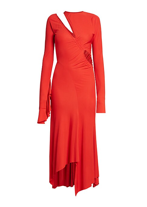 Chic Cut-Out Midi Dress