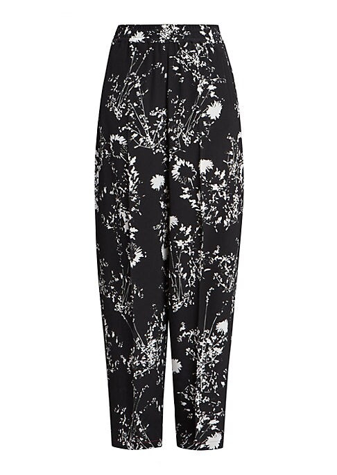 Floral Silk Sleep Trousers