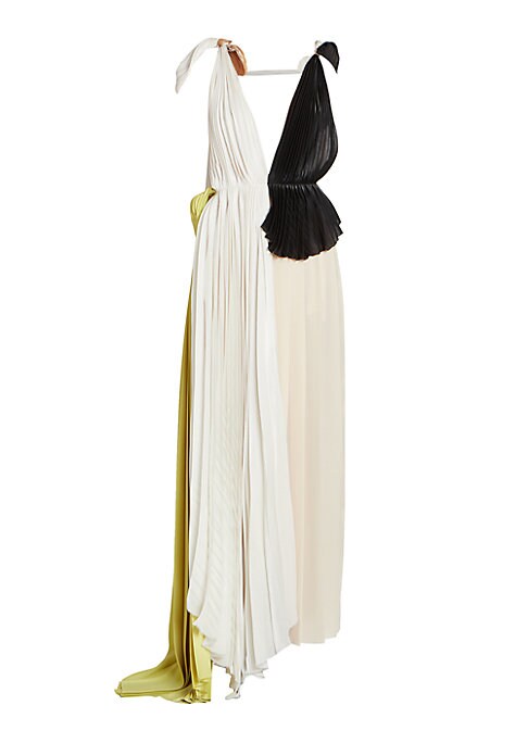 Chic Colorblock Maxi Dress
