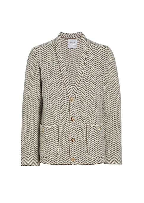 Chic Chevron Cardigan