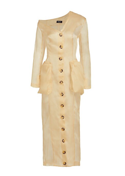 Silk Charm Midi Dress