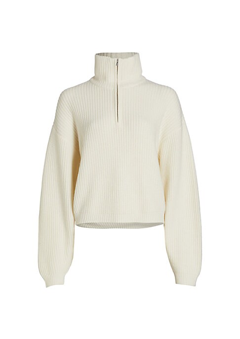 Cozy Cashmere Zip Sweater