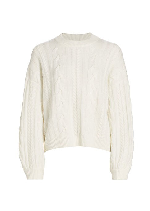 Cozy Cable Cashmere Sweater