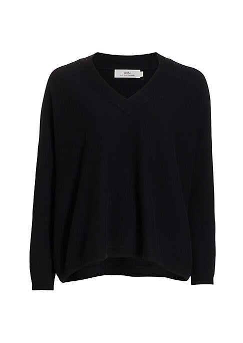 Cozy Cashmere V-Neck Sweater