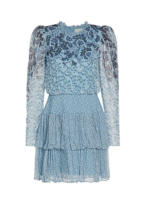 Romantic Vine Tiered Dress