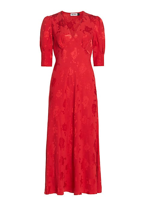 Poppy Bloom Midi Dress