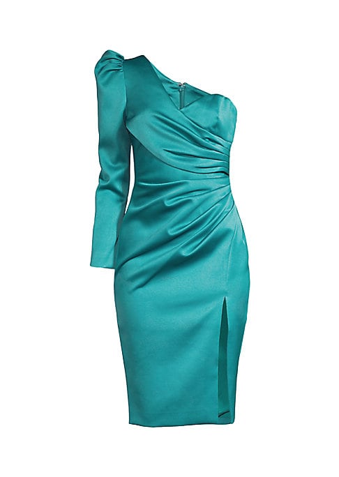 Sleek Asymmetric Evening Dress