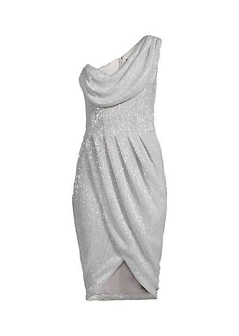 Sparkling One-Shoulder Dress