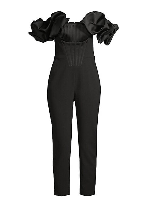Satin Corset Glam Jumpsuit