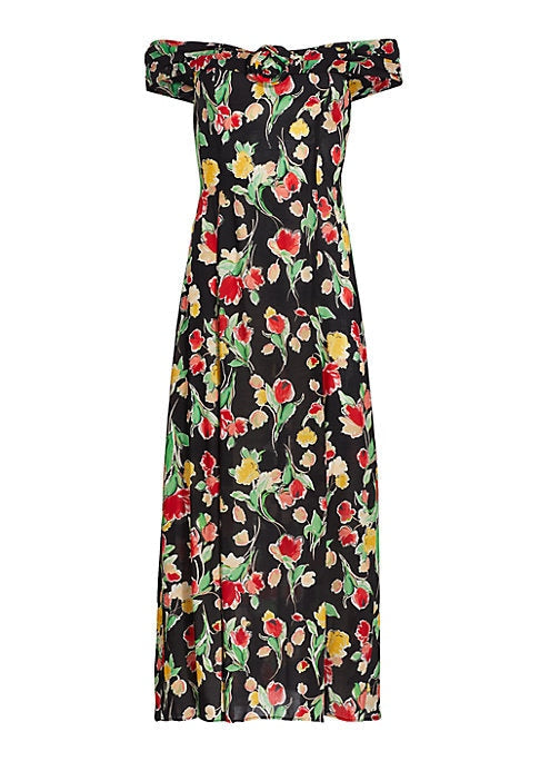 Floral Delight Midi Dress