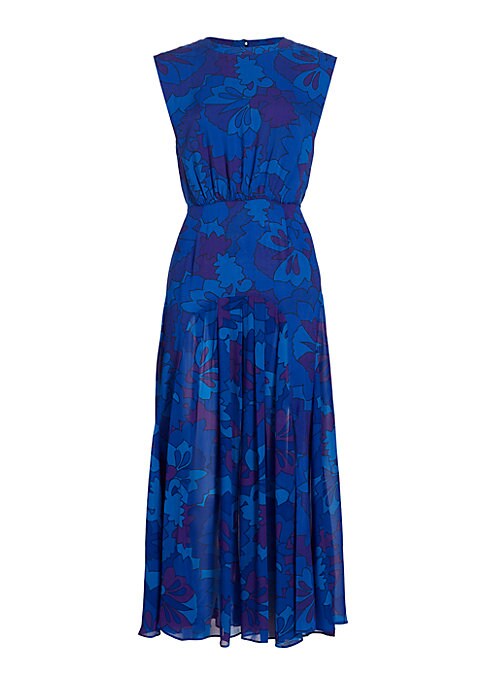 Floral Elegance Midi Dress