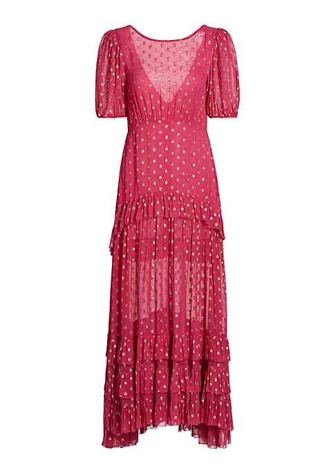Metallic Dot Glam Dress