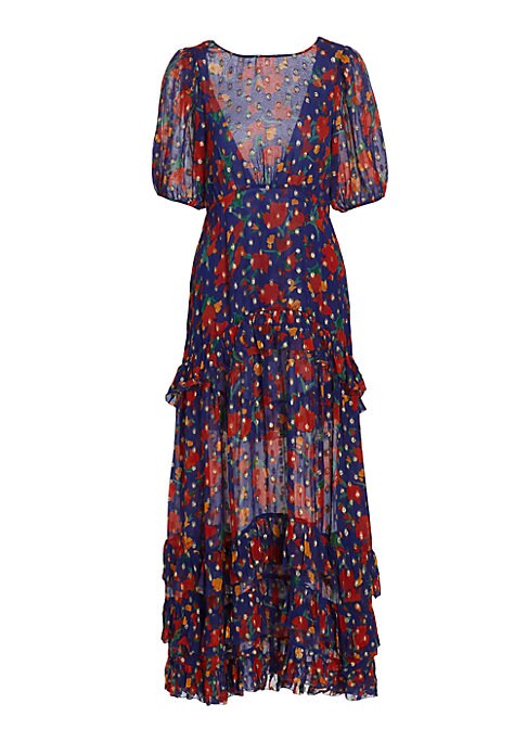 Floral Luxe Midi Dress