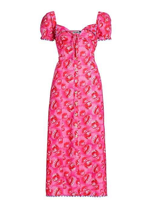 Floral Charm Midi-Dress