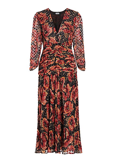 Floral Elegance Midi-Dress