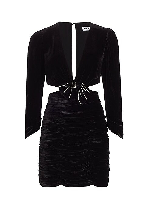 Velvet Charm Minidress