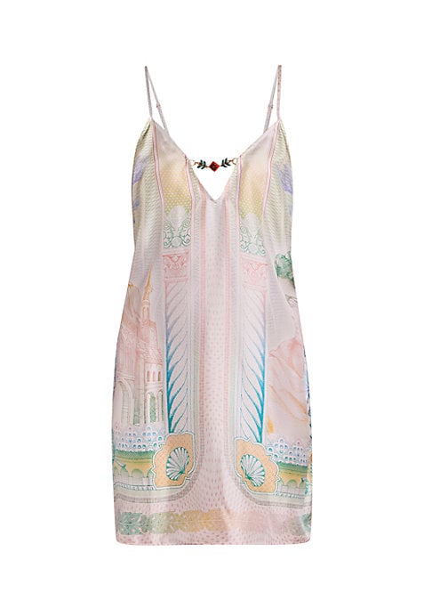 Silk Charm Minidress