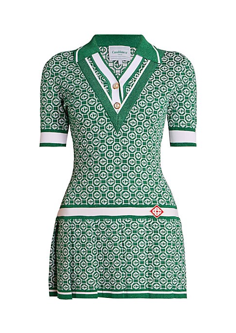 Chic Jacquard Mini Dress