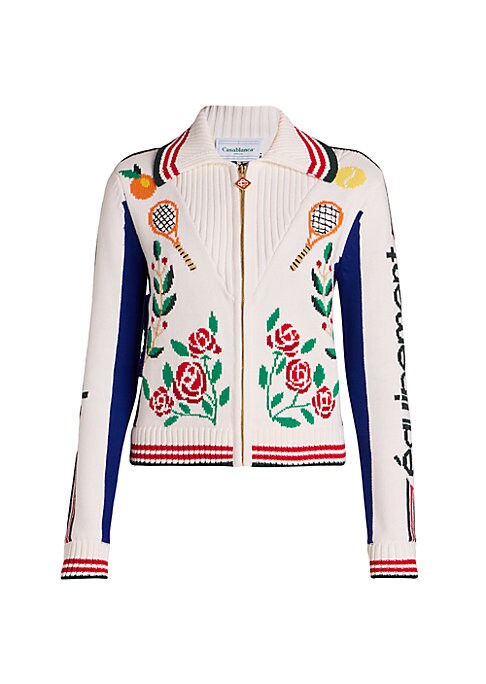 Floral Zip Jacket