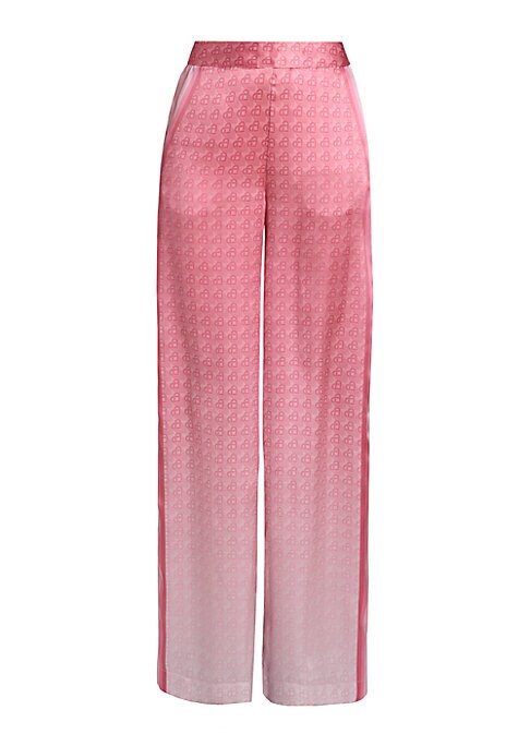 Silk Stripe Trousers