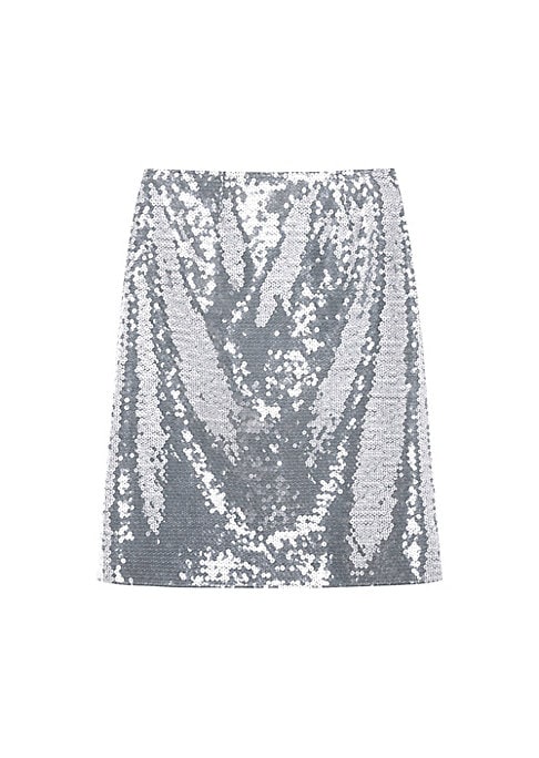 Glistening Midi Skirt