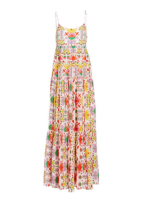 Floral Tiered Maxi Dress