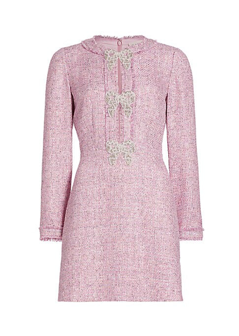 Sparkling Bow Mini Dress