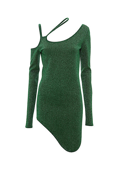 Edgy Slice Minidress