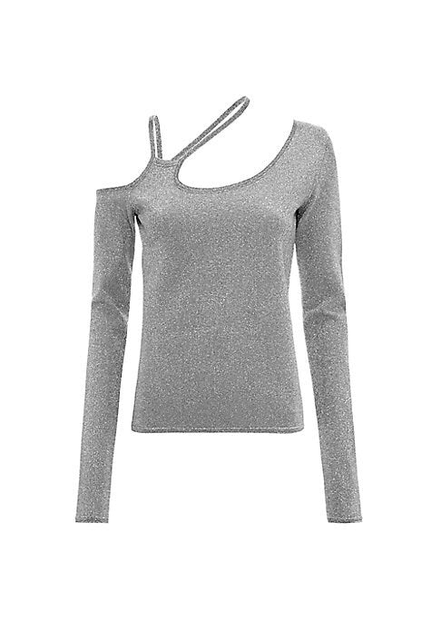 Unique Shoulder Cut Top